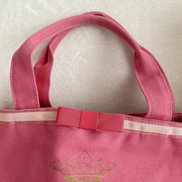 Tocca Pink Canvas Tote Bag - Picture 2 of 5